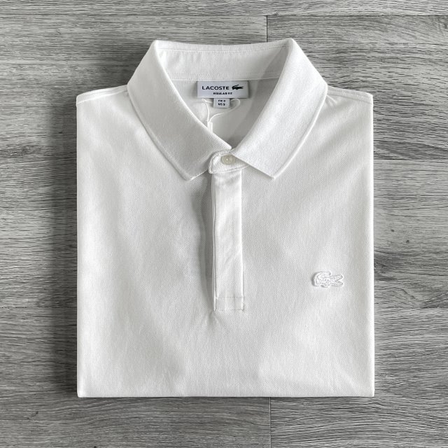 Lacoste Men's Business Casual Polo Shirt Classic Short Sleeve T-shirt Multi-color - 4